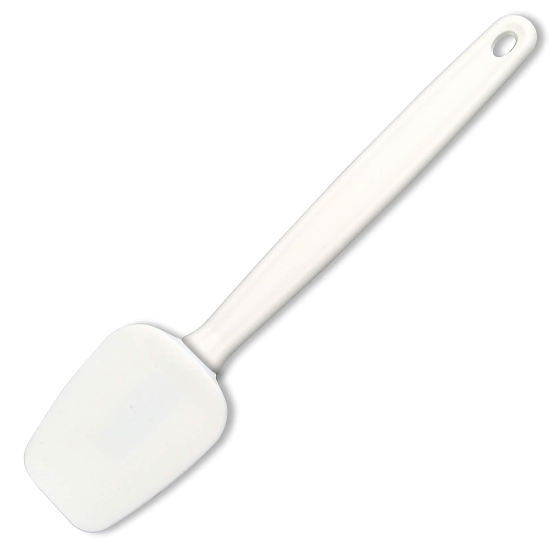 White Handle Blank - White Spoon
